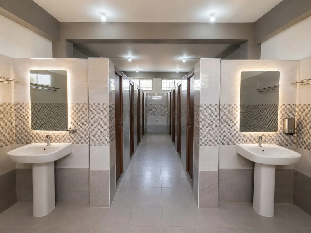 Blue Moon hostel washroom facilities